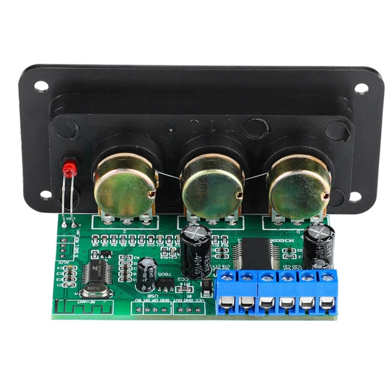 Bluetooth 5.0 Subwoofer Power Amplifier Board 30W 8 Ohm Speaker Sound Amplifier Mono Amplificador With Tweeter USB