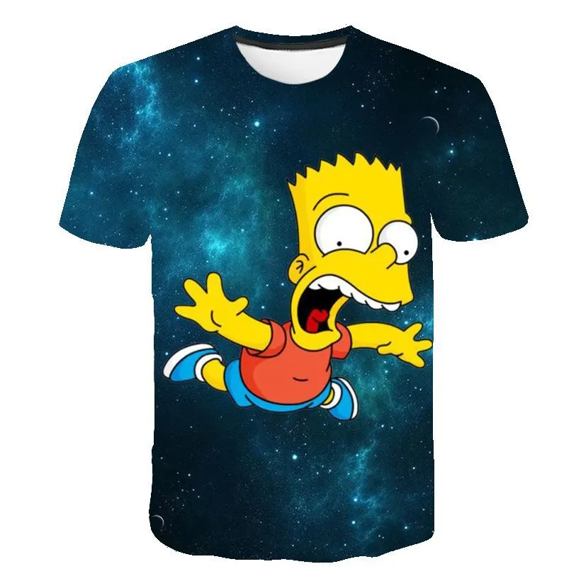 

Disney The Simpsons family 2025 Summer New Men's T-Shirt Casual Marvel 3D Printed Men Short Sleeve Tee Oversized Men Clothing