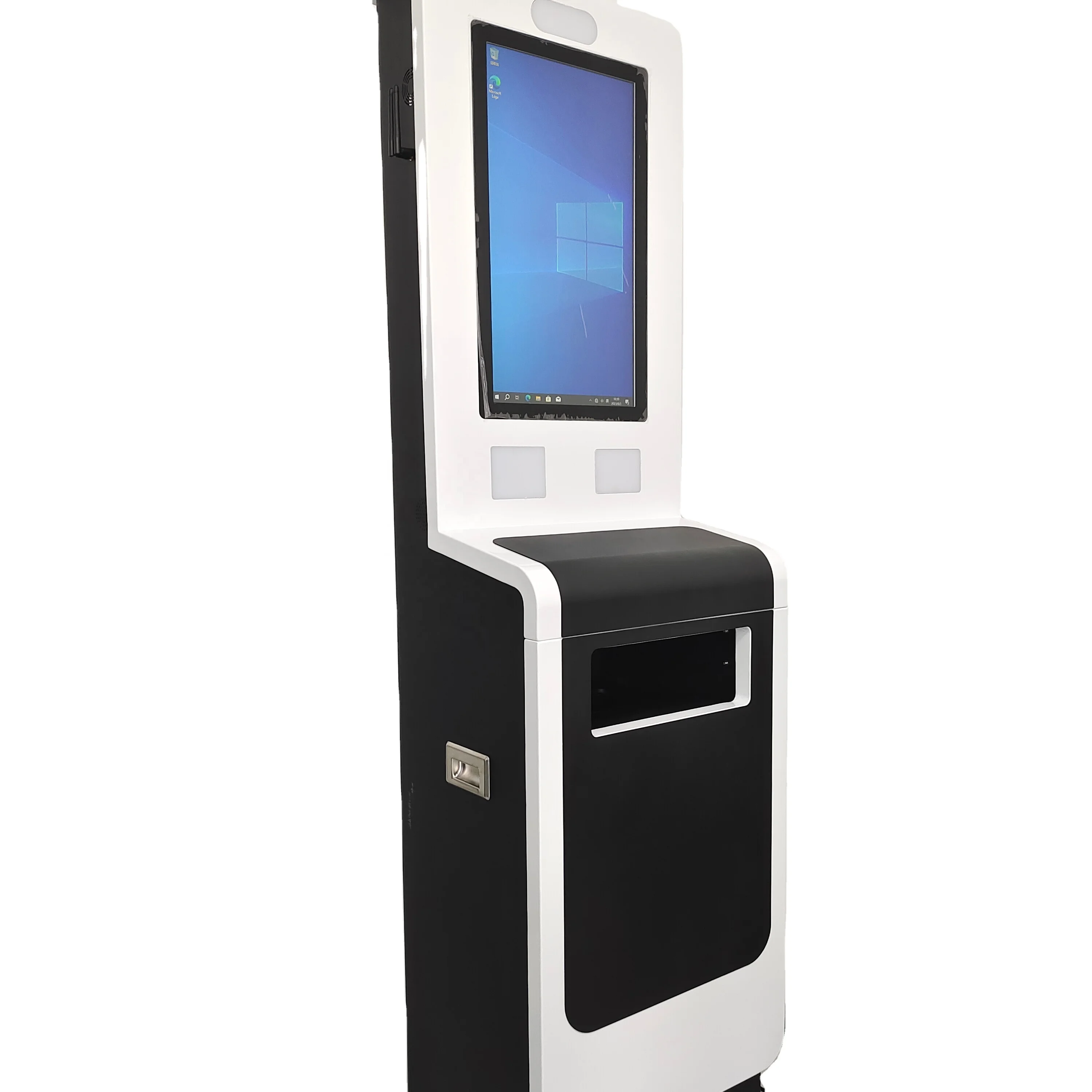 Touch Screen Self Service Payment Kiosk Crypto Atm Machine of Document Scanner Signature Bill Coin Acceptor Machine