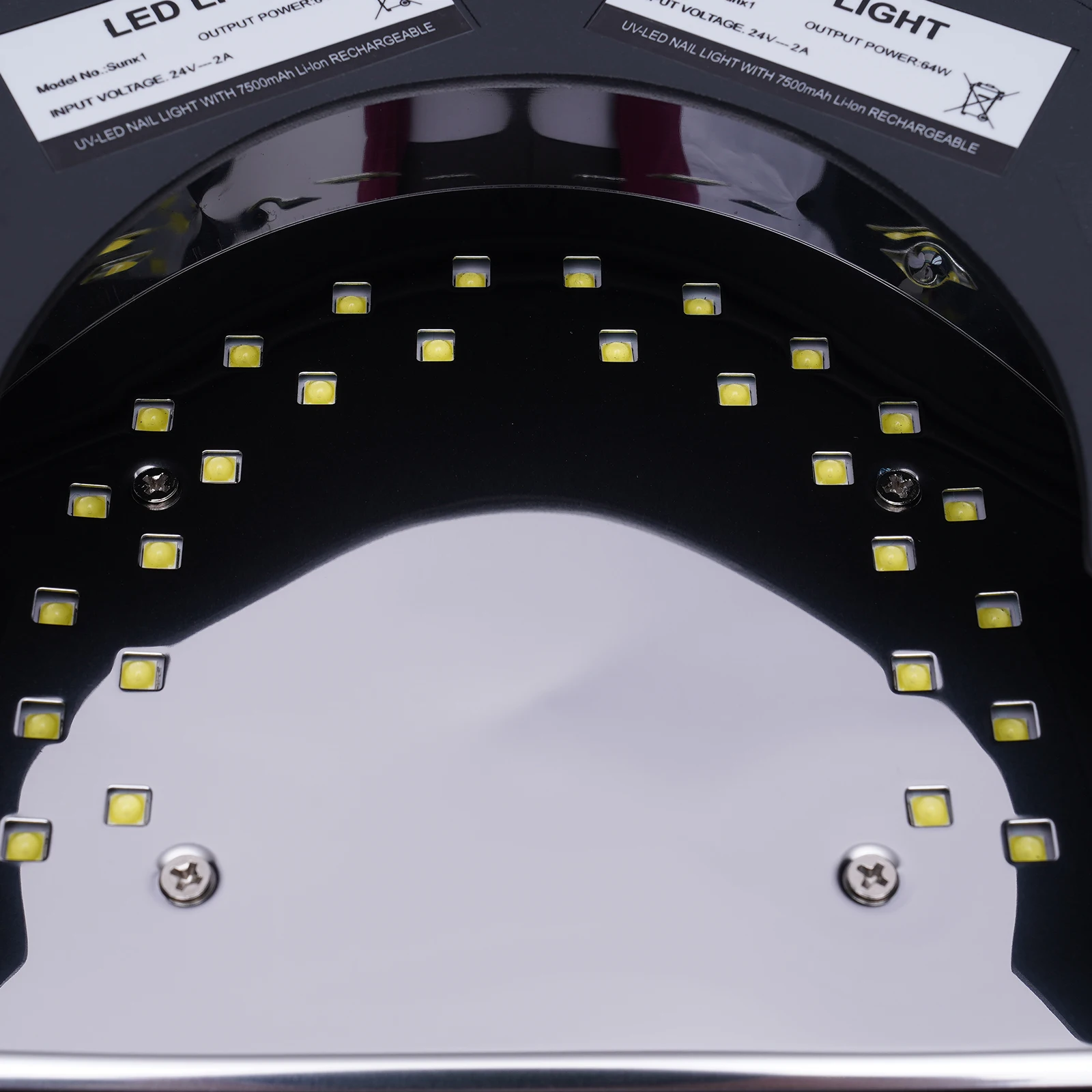 Lampada per unghie a LED UV Lampada per asciugatrice Lampada per smalto gel senza fili per strumenti per unghie che polimerizza manicure Lampade per asciuga unghie UV a LED