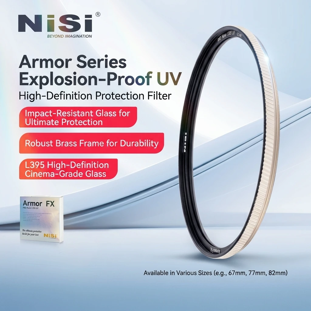 NiSi HD UV Filter – Lossless Image Quality, Double-Sided Nanocoating