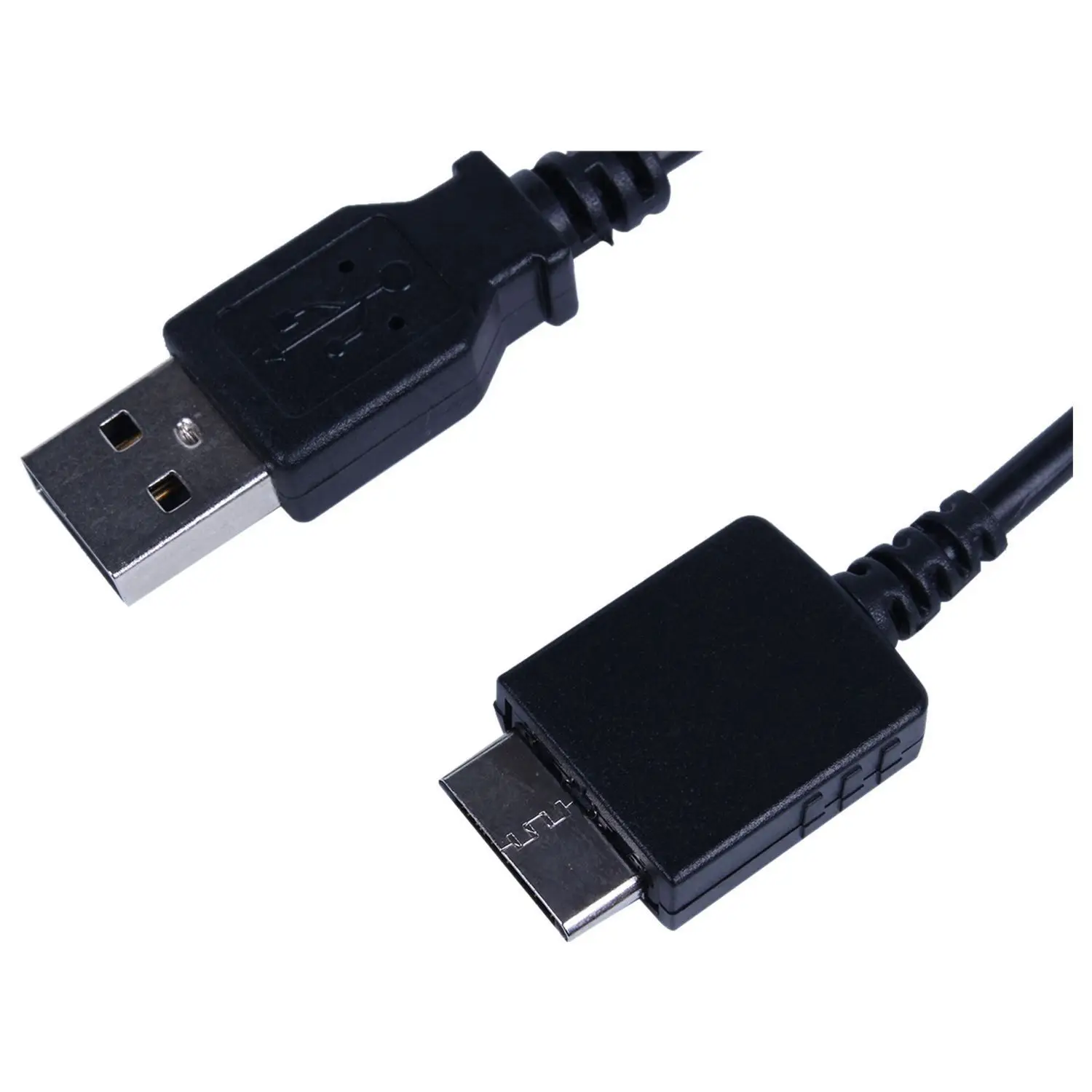USB data charging cable cord Sony Walkman E052 A844 A845 MP3 MP4 player black