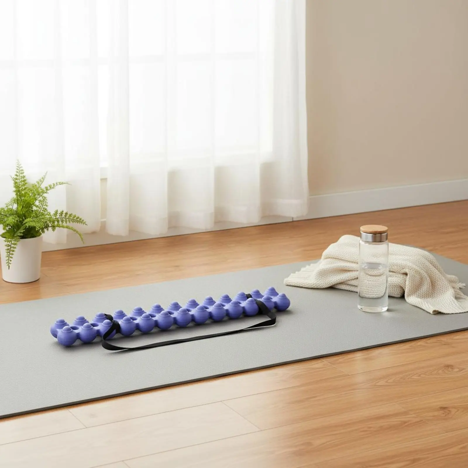 

Массажер для позвоночника: эргономичный дизайн, сегментированный массажный валик для позвонков, портативный, для спортсменов и спортзалов