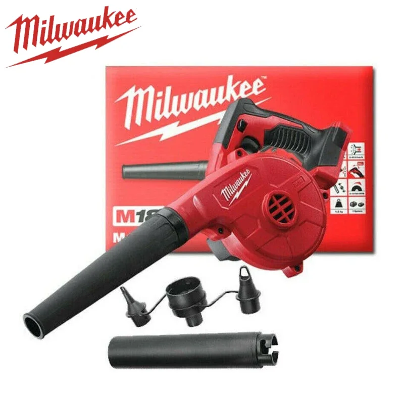 Milwaukee M18 BBL-0 Cordless Blower 3-Speed Nozzle Extension Removable M18 18V Cordless Blower Milwaukee Power Tools