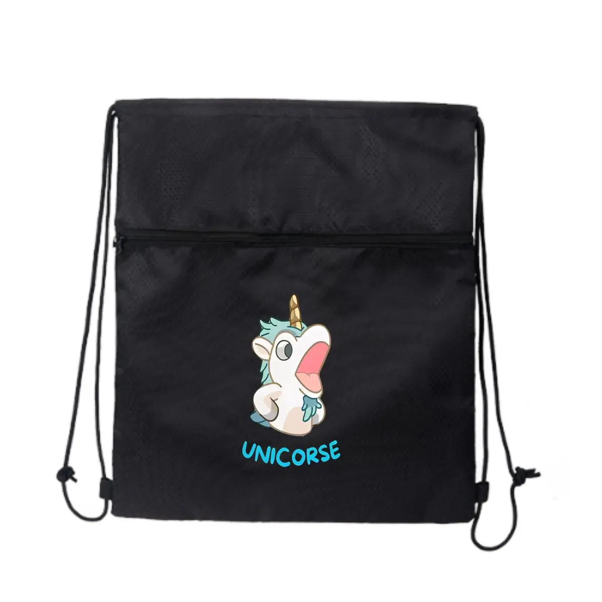 

Единорог Кекс Красочный дизайн Рюкзак на шнурке Унисекс Школьная спортивная сумка для спортзала