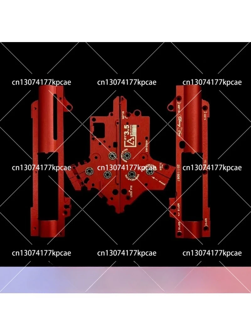 CNC Machined 7075 Aircraft Aluminum GT3.5 Ornament, Industrial Style Desktop Metal Collectible Decor