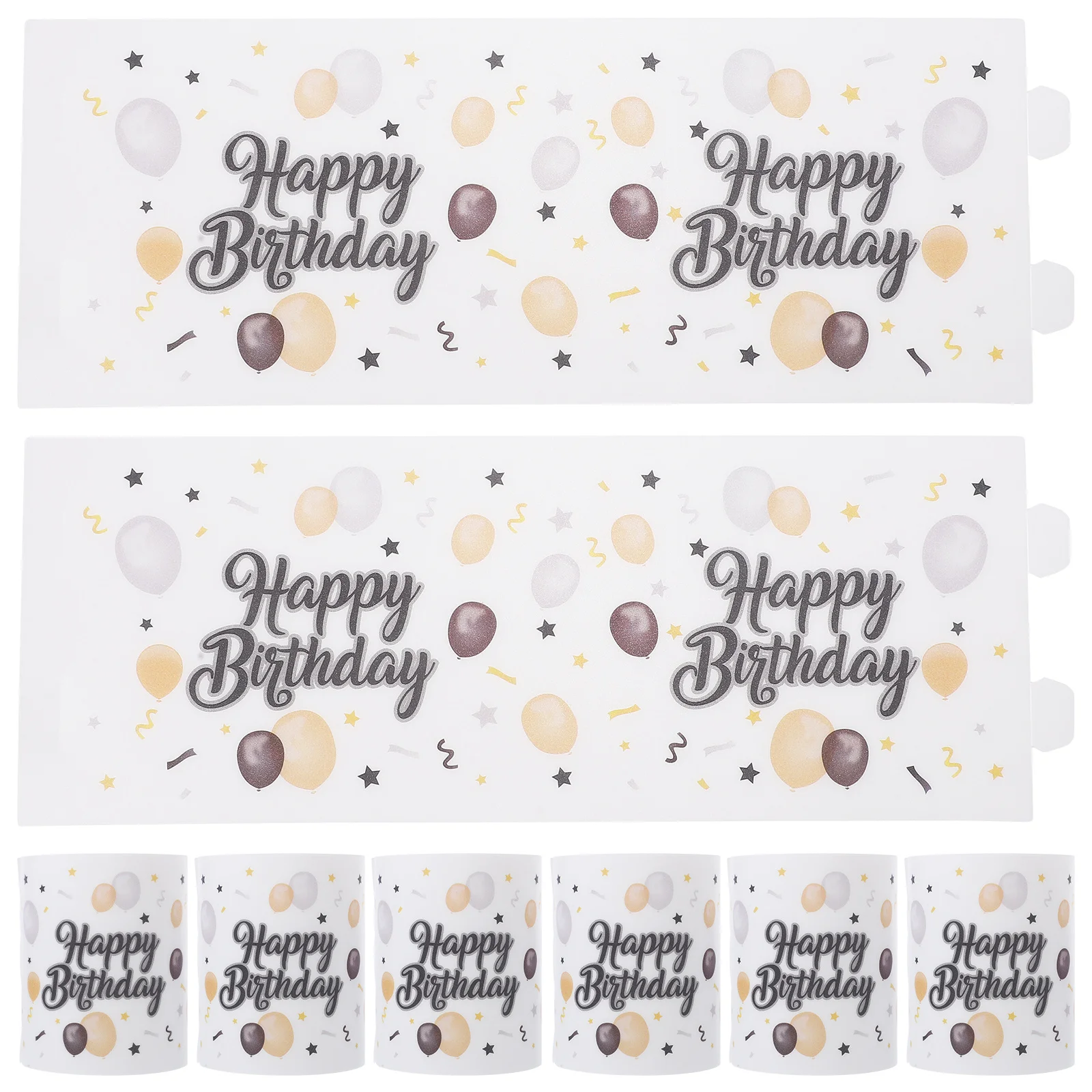 8pcs Plastic Cylinder Cover For Tea Light Windproof Decorative Shade, Desktop Home Protector, Open Ended Flame Diffuser,