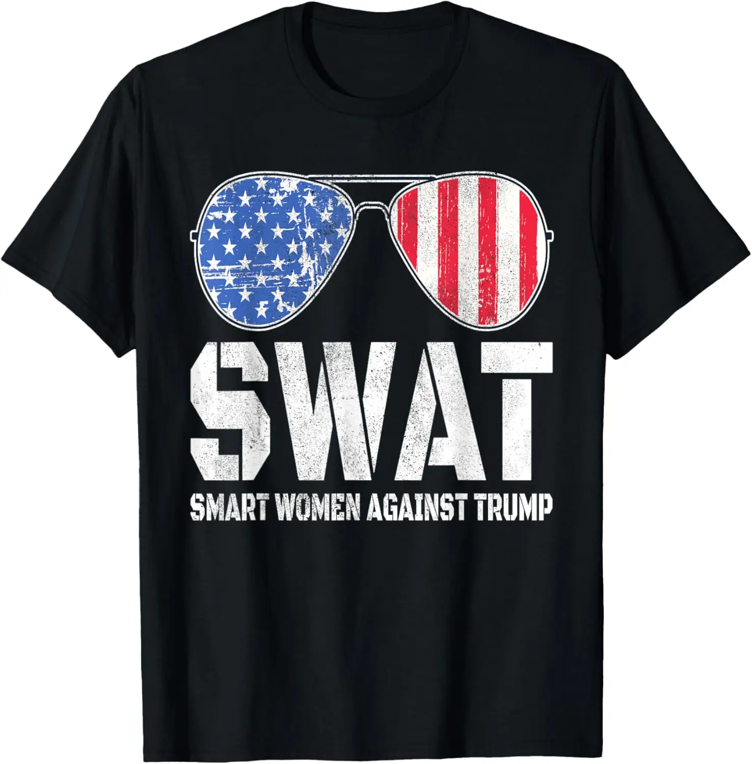 SWAT Smart Women Against Trump Funny Anti-Trump 2024 T-Shirt