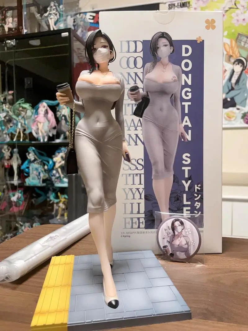 Original ensOUTOYS Dongtan estilo pvc 28cm anime figura de ação colecionável modelo bonecas ornamento estatueta brinquedos presente