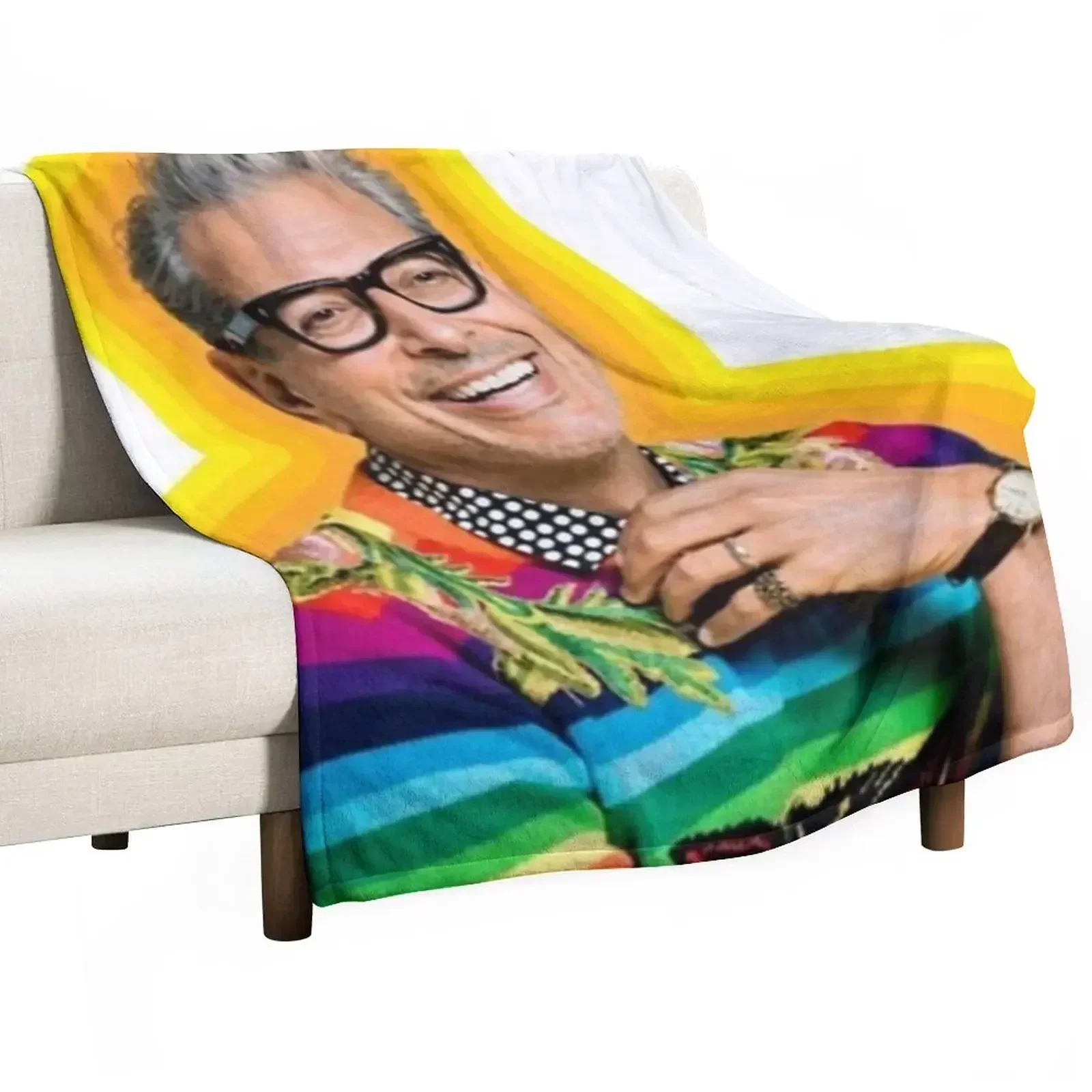 

Yellow Fun Throw Blanket funny gift blankets ands Comforter Blankets