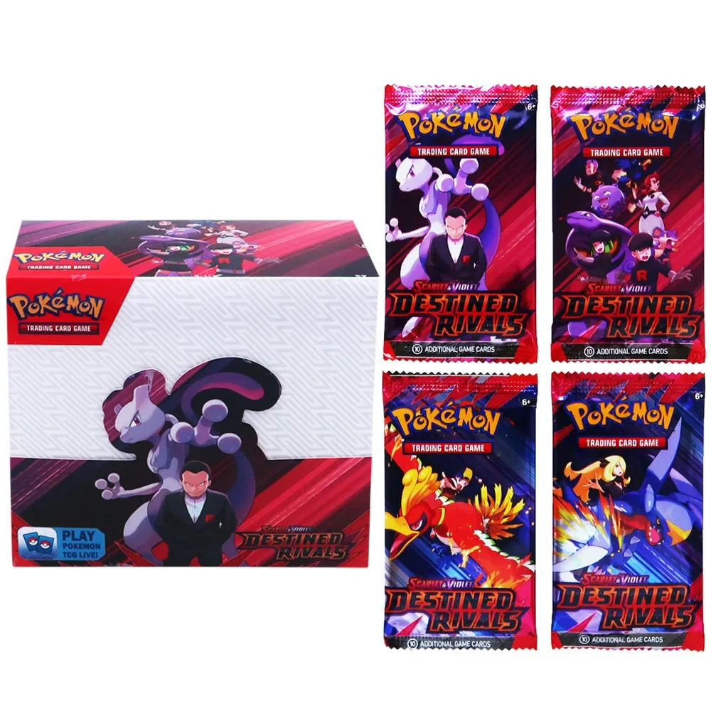 

324 шт. Pokemon TCG: Sword & Shield-Fusion Strike Booster Display Box (36 упаковок) Карточная игра для настольной игры DESTINED RIVALS Stellar Crown
