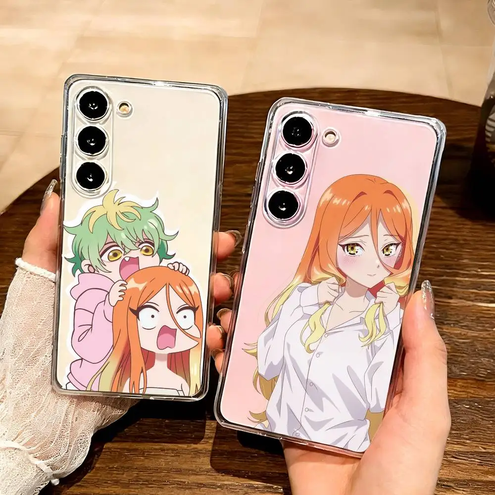 

Funny Anime M-MikadoS S-Sanshimai Phone Case For SamsungA10 A12 A31 A40 A70 Transparent Cover Case