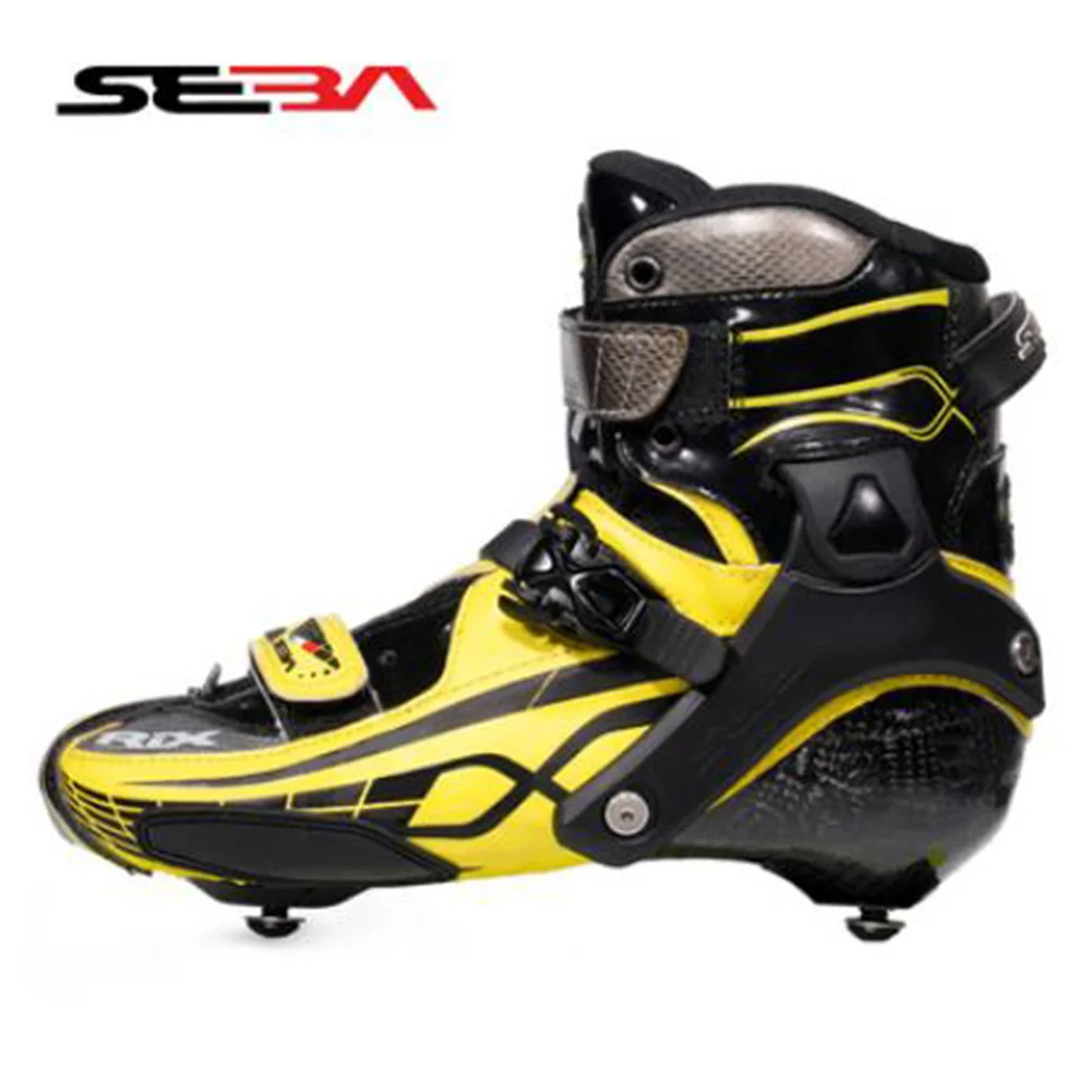 SEBA Trix 10th 100% Original Adult Inline Skates Boot Carbon Fiber Roller Skating Up Shoes Slalom Slide Free Skating Patins Boot