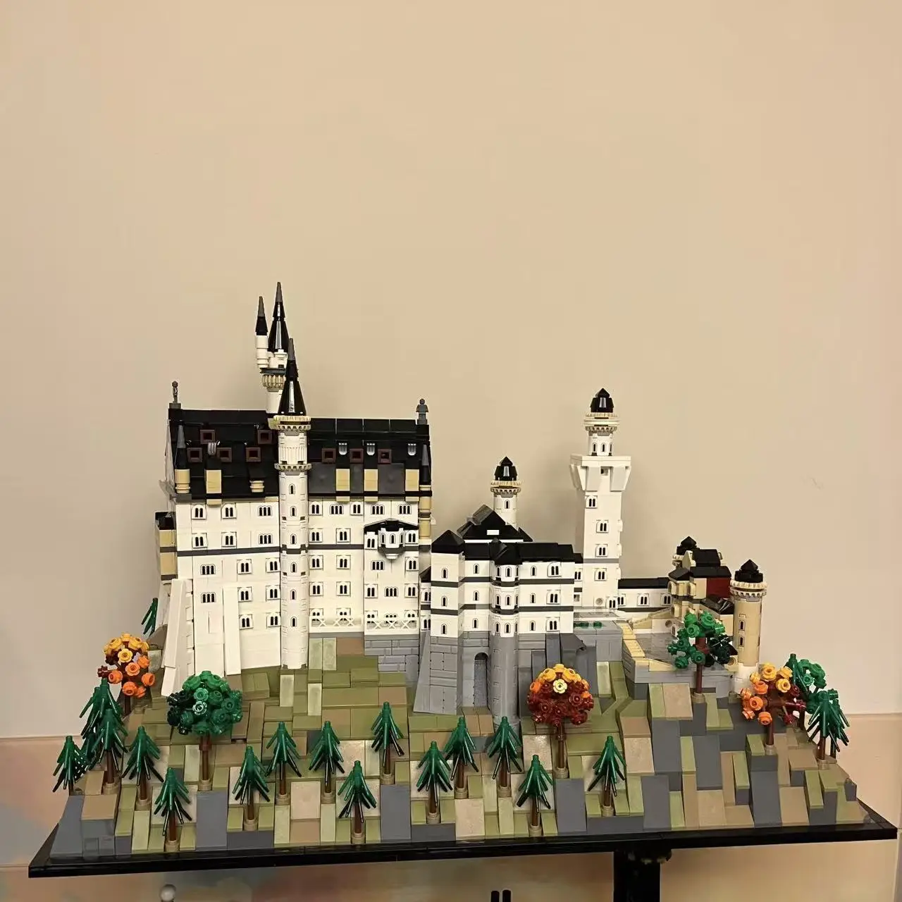 2025 جديد 21063 القلعة 3455 قطعة اللبنات العمارة الطوب لعبة مجسمة عيد الميلاد هدية عيد ميلاد ألعاب تعليمية