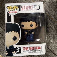 FUNKO POP  Movie&TV Model Toys TONY MONTANA #86 for Children Gift