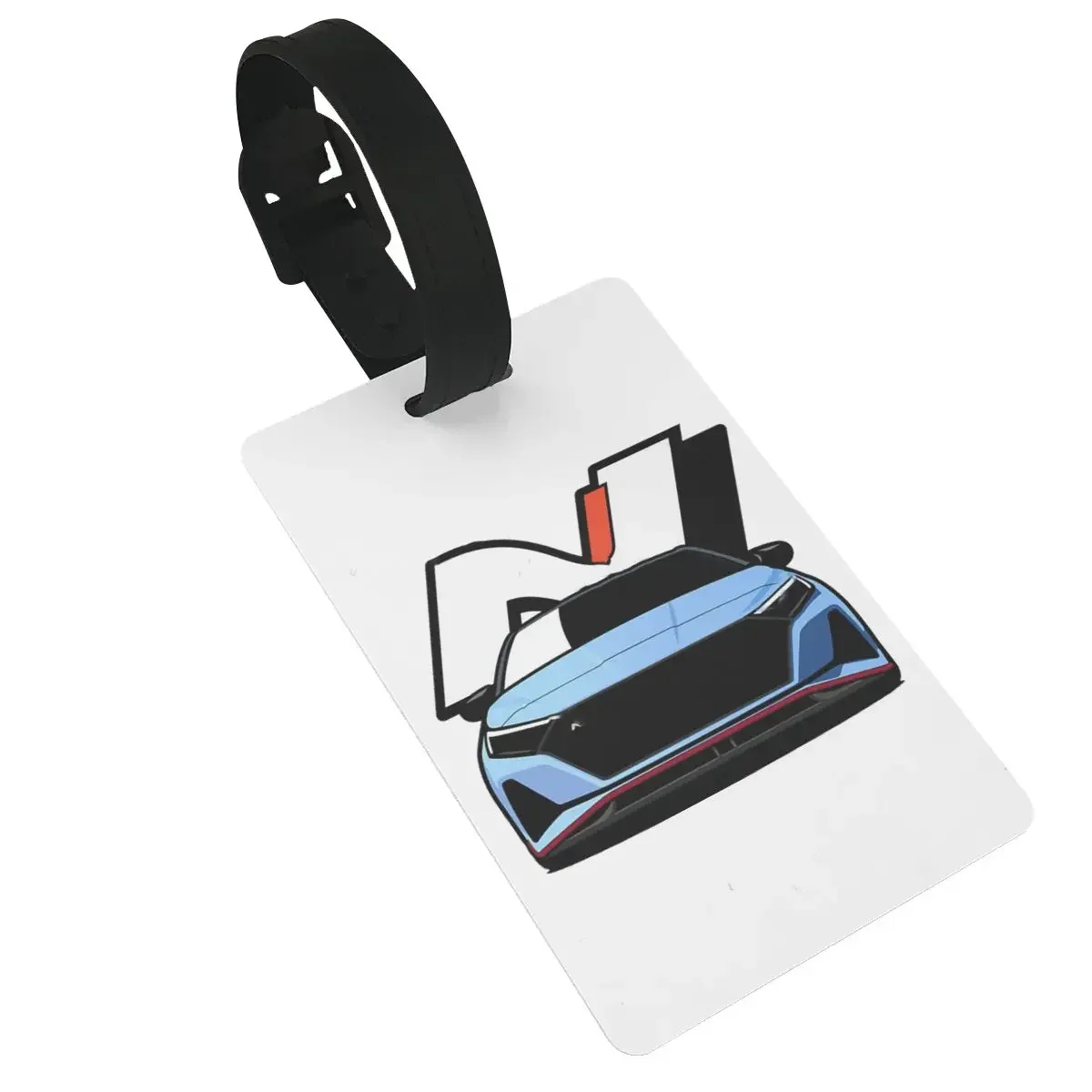 

Hyundai N Performance Luggage Tags Suitcase Accessories Travel Cute Baggage Boarding Tag Portable Label Holder ID Name Address