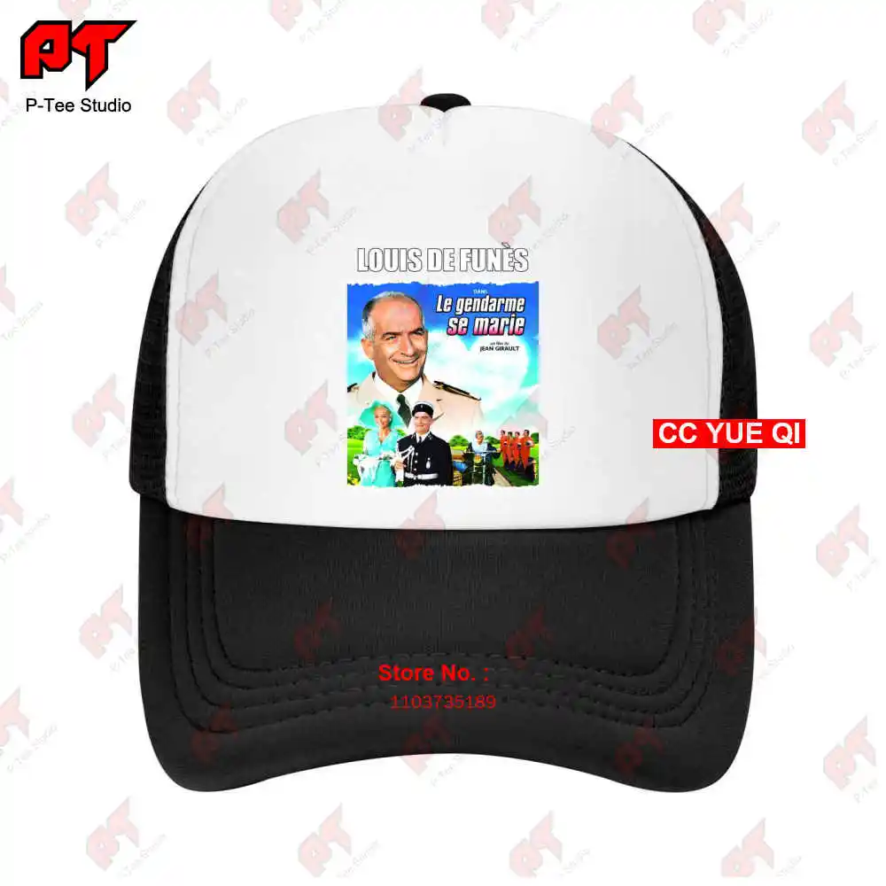 Louis De Funes The Gendarme Gets Married V2 Baseball Caps Truck Cap AG8E