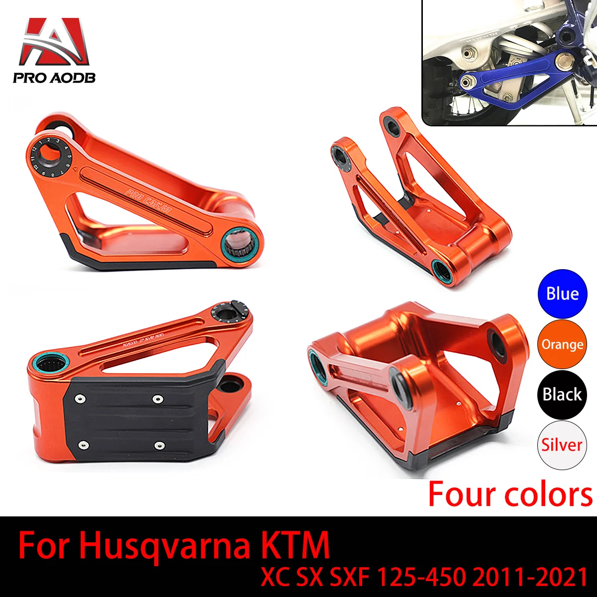 

Motorcycle Rear Lowering Kit Lower Link Adjustable For KTM SX SXF XC XCF 125-450 For Husqvarna FC TC FE TE TX 125-501 2016-2021