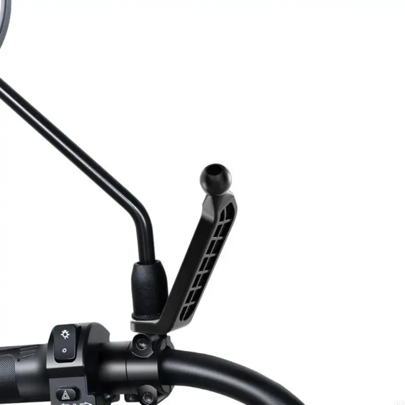 J1HD Мотоциклевый задний визит зеркальный держатель телефона Mount Mount 17 мм для безопасной навигации