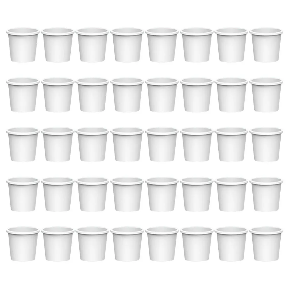 200 Stück Mini-Wasserspenderbecher, pädagogisches Rollenspiel, tragbare Mini-Pappbecher, Kinderküchenzubehör, Miniaturartikel