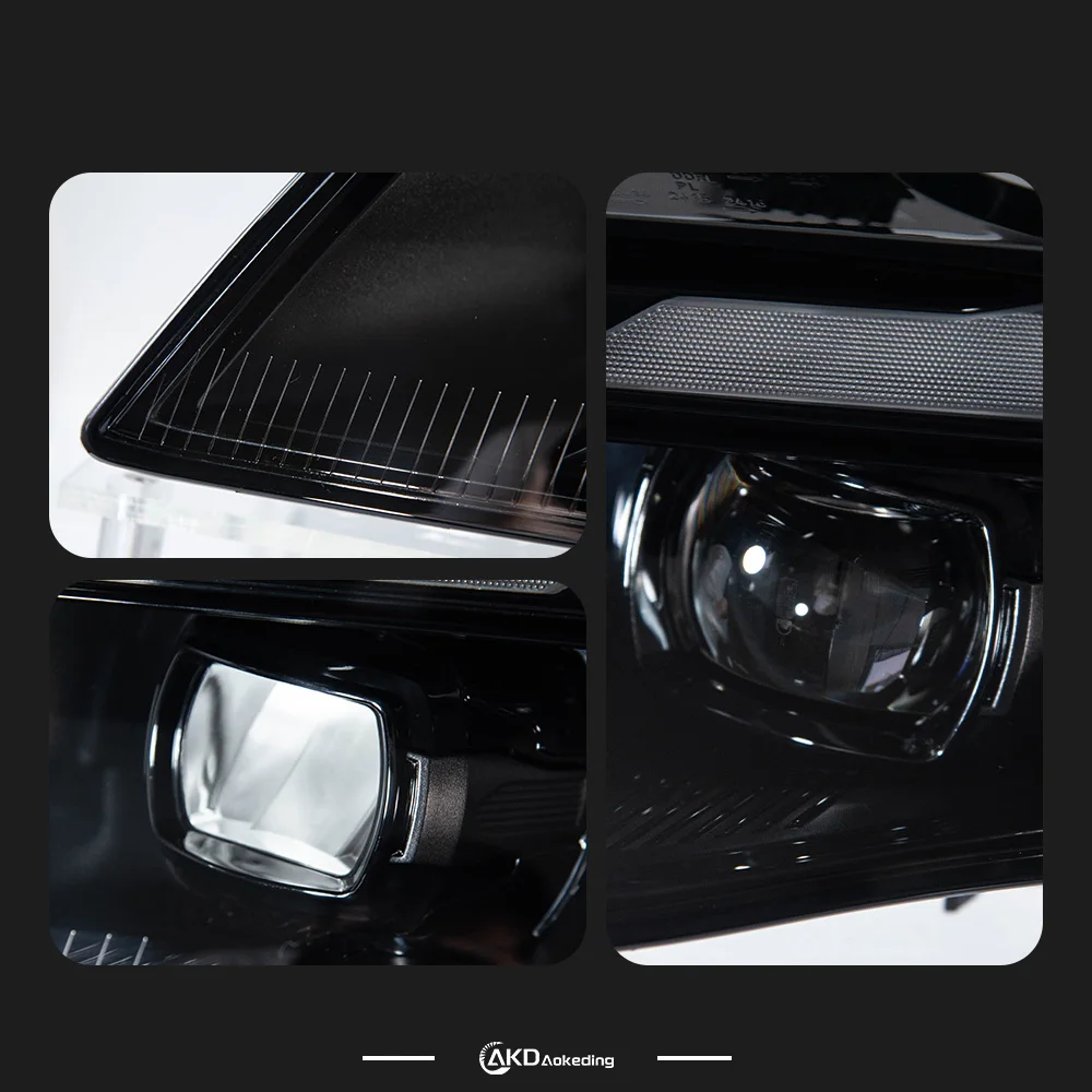 Car Headllights for Audi A4 2009-2012 S4 LED Auto Headlight Assembly Upgrade A5 Style Indicators Signal Lamp Tool Accessories