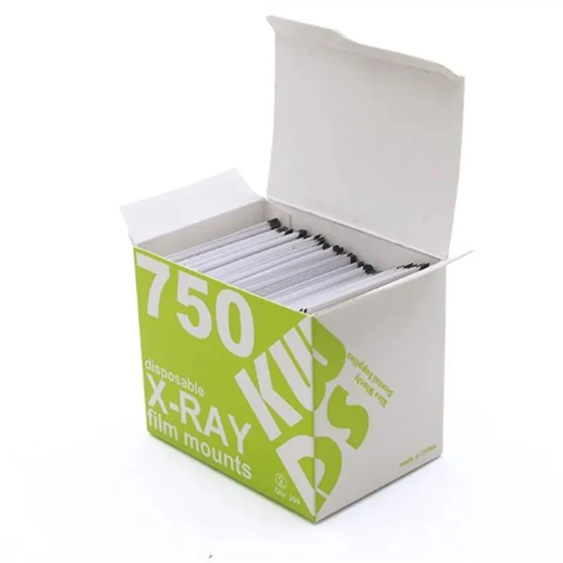 200pcs/Box Peel-N-Stick X-Ray Film Mount Dental Disposable  Film Bag Transparent  Film Mounts Envelope Sleeves