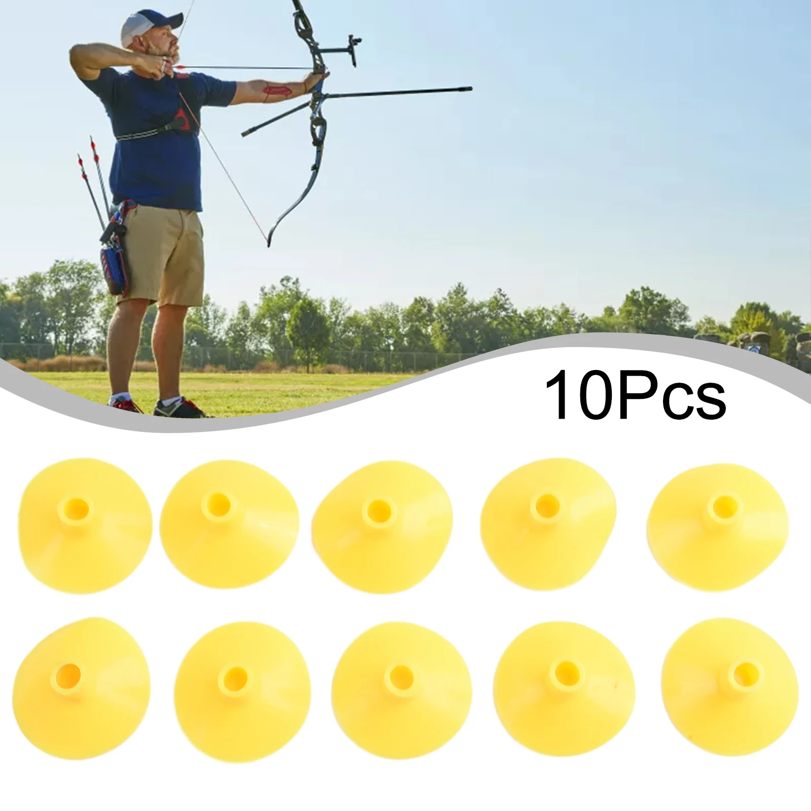 10pcs Rubber Sucker Arrows Featuring Suction Cups for Secure Attachment in For Target Practice and Outdoor Use