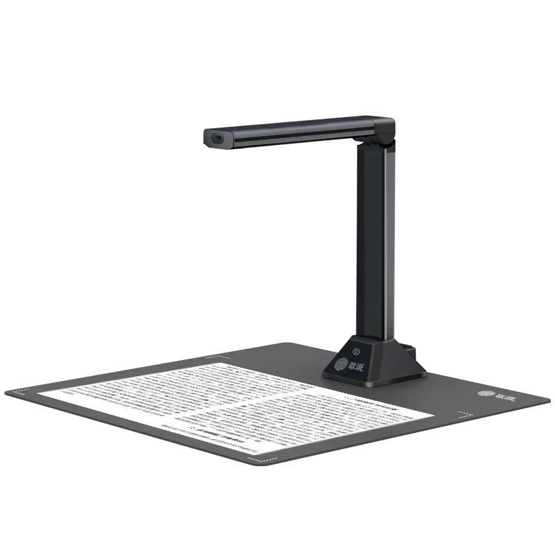 High Resolution 26MP Book Scan Curved Surface Flattening Portable Document Scanner HES-2603 Overhead Document Scanner