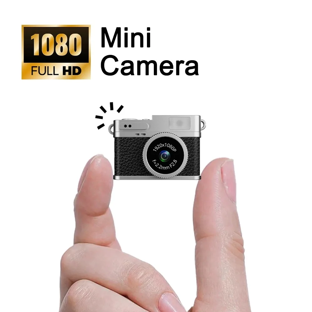 1080P كاميرا رقمية صغيرة جيب مسجل فيديو مع شاشة IPS 0.96 بوصة كاميرا محمولة ريترو للسفر التصوير اليومي #1
