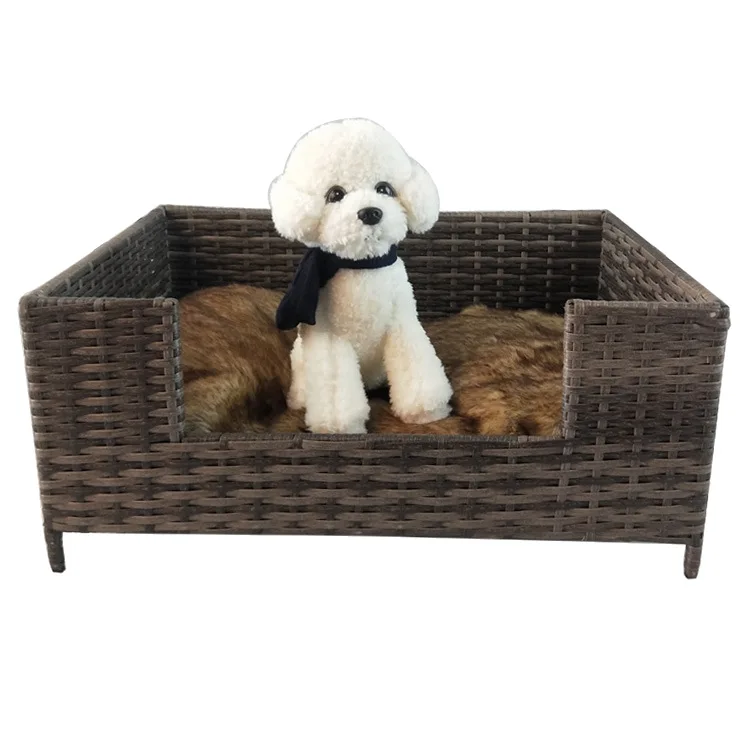 Kennel Summer Cool Rattan Kennel Cat Nest All Seasons Universal Dog House Dog Bed Large Medium Small Dog Nest Cat Cool