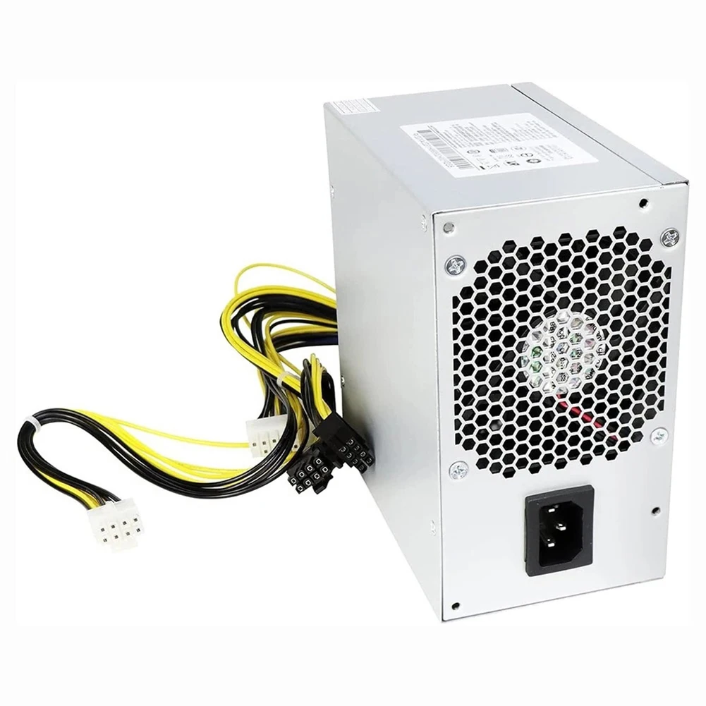 

P340 P330 PSU 500W Power Supply Energy Efficient Components Low-noise Fan Overvoltage Protection Silver For Office Use For P310