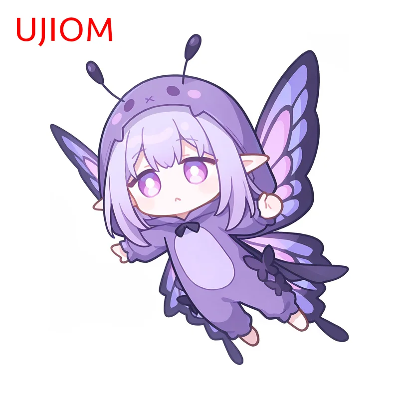 UJIOM Castorice Honkai Star Rail Butterfly Wall Sticker Creative Sunscreen Graffiti Decal Suitable For Cupboard Vestibulec