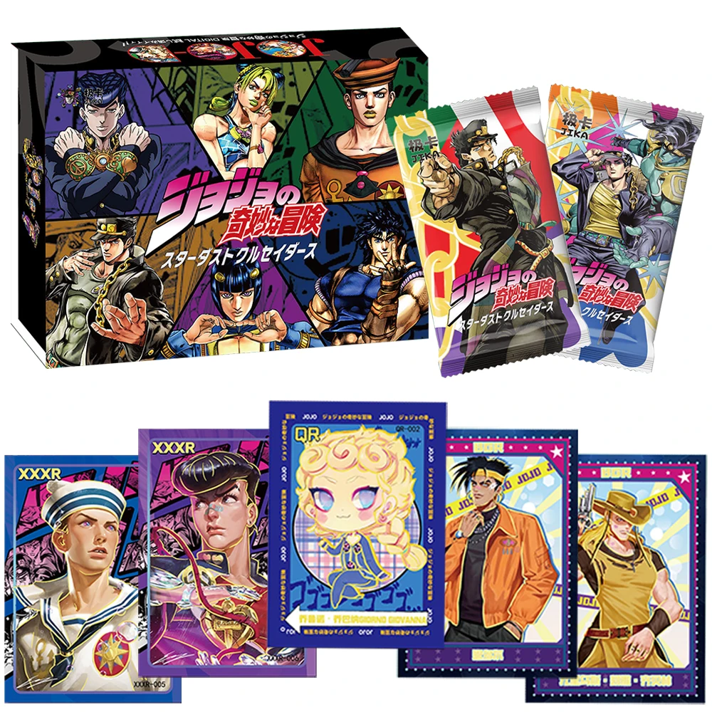 

Коллекционная карта JoJo Bizarre Adventure, фэнтезийная суперсила, аниме, главный герой, периферийные устройства, редкий ночник, карта, детские подарки Cherish