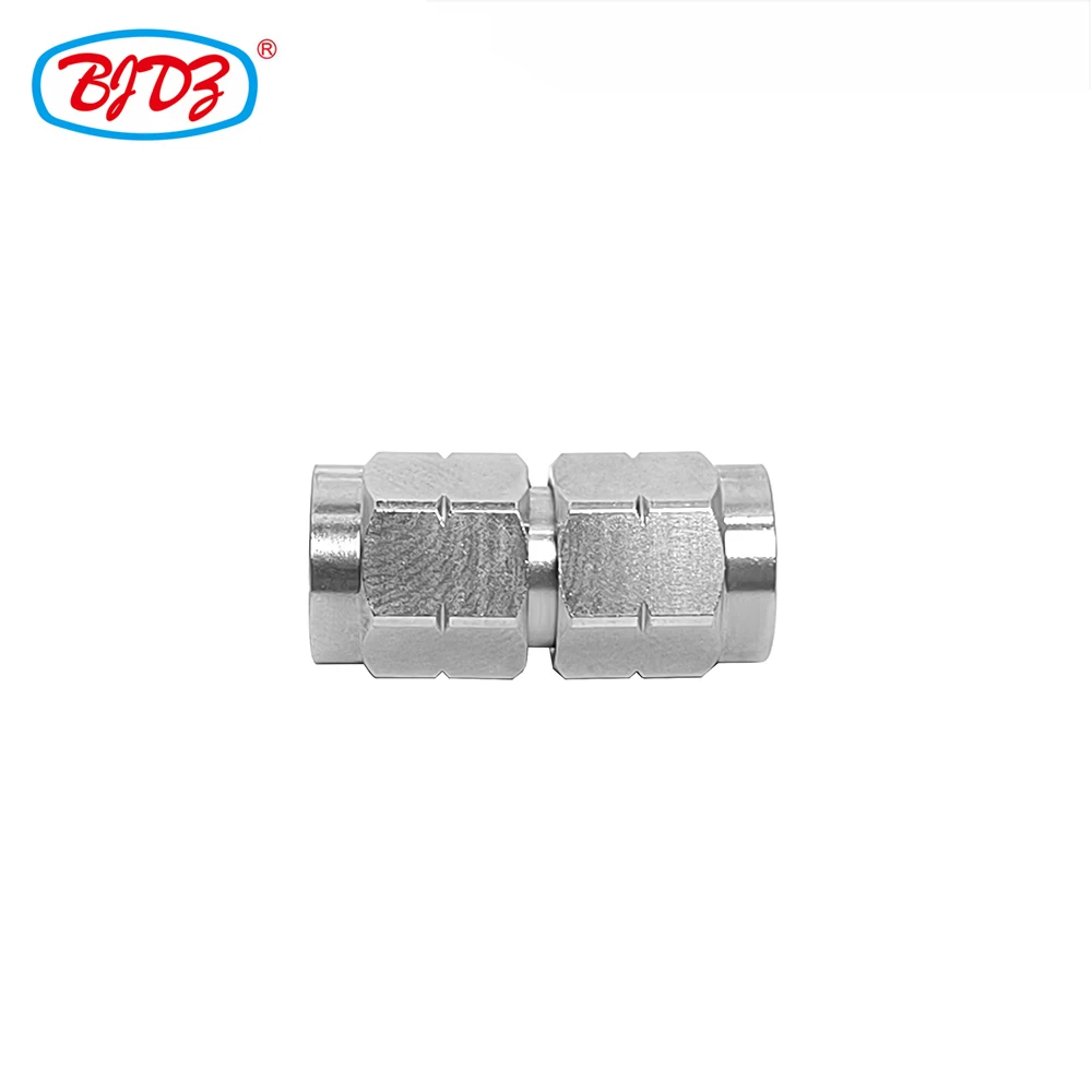 Free Shipping 1PC 2.4Male to 2.4 Stainless Steel Millimeter Microwave Connector