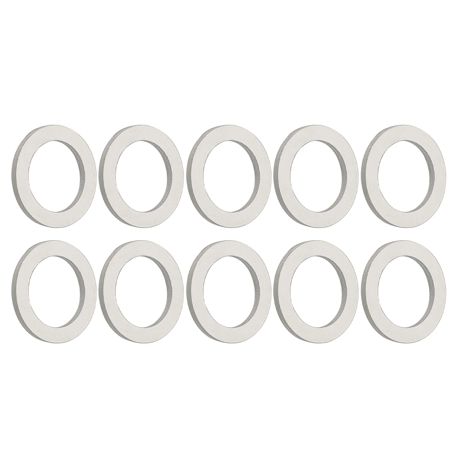 10pcs Car Transmission Drain Plug Washer For Honda For Acura 18mm 90471-PX4-000 Metal Silver Auto Acesssories Tools