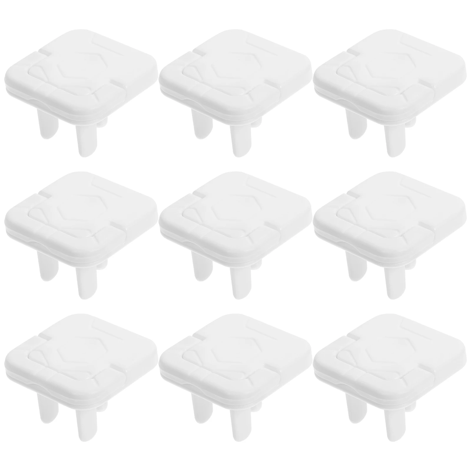 

12pcs Safety Outlet Covers Transparent Electric Sockets Baby Proofing Child Protector Anti Shock Plugs Standard Size