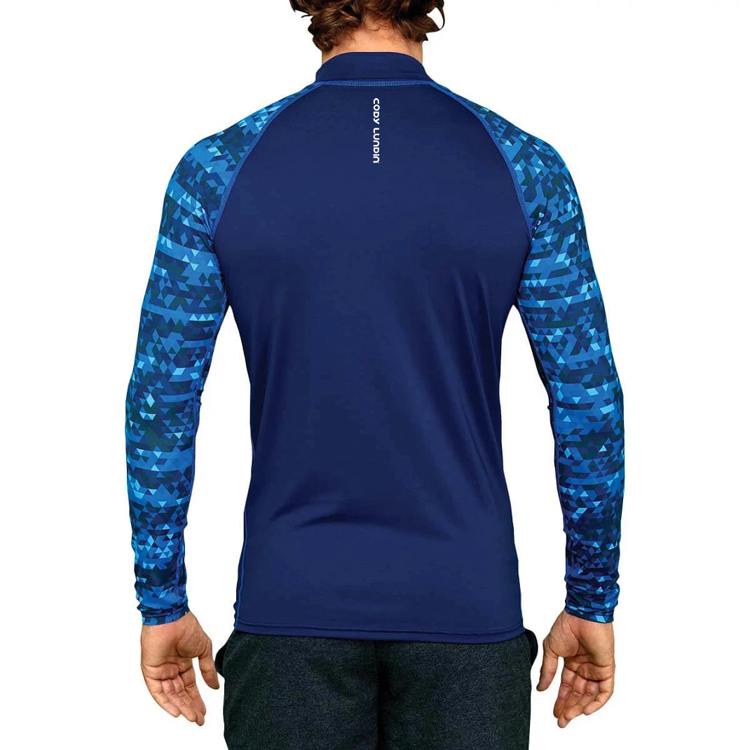 Cody lundin Men\'s Long Sleeve Shirt UPF 50+ UV Protection Sunscreen Sweatshirt for Hiking Running Workout Swim Surf Rash Gaurd