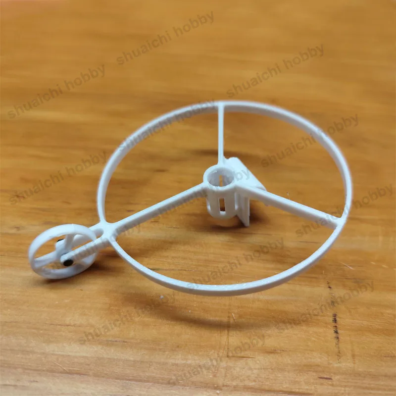 1 par 8520 soporte de Motor sin núcleo tren de aterrizaje anillo protector de hélice Kit integrado para avión de lanzamiento manual/Dron RC de ala fija