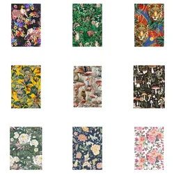 Waterproof Wild Jungle Leopard Wallpaper Removable Self Adhesive Flower Wallpaper for Wall Hotel Living Room Home Decor Sticker