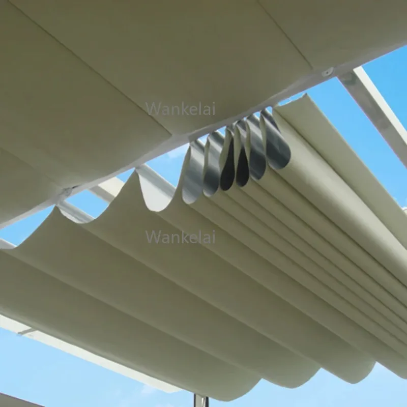 

Manufacturer Intelligent Motorized Skylight Roof Roller Shutter Indoor Electric Retractable Awning