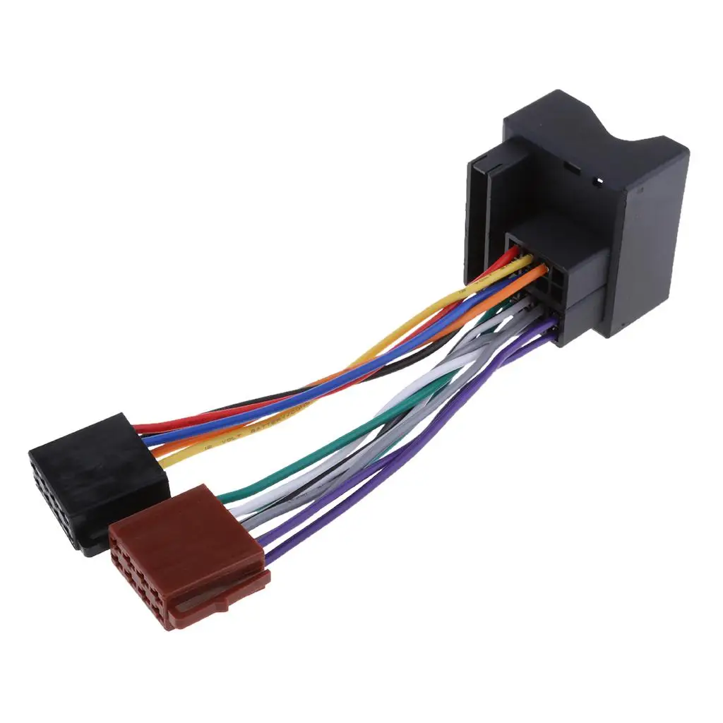New ISO Stereo Head Unit Harness Adaptor Cable for FORD FOCUS C-MAX 2003 for FORD FUSION 2002-2008 ISO Wiring Adapter