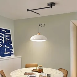 Long Arm Adjustable Pendant Lights for Kitchen Dining Room Hanging Lamp Rotate Ceiling Swing Folding Chandeliers Nordic Home