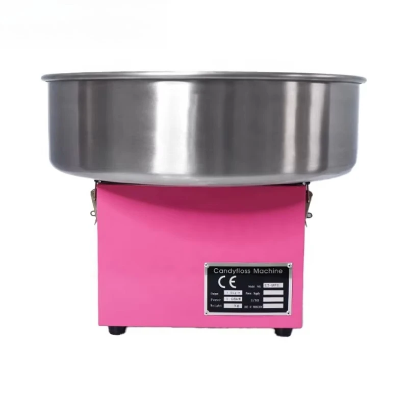 Professional commercial small electric marshmallow machine stainless steel desktop floss manufacturer for events and parties