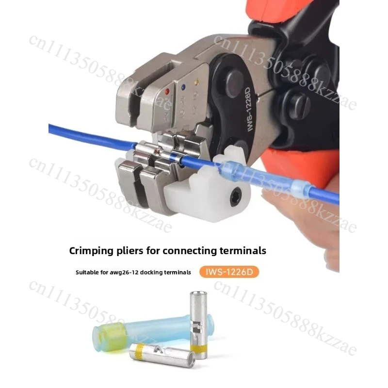For T232 Heat Shrink Butt Connector Crimping Tool, Compatible with D436-38 for Cable Work