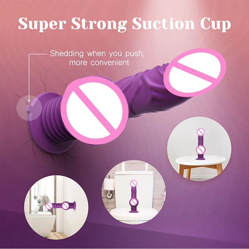 Cão de tracy empurrando vibrador vibrador pulso batendo vibrador 10 vibratório 3 modos de salto 9.29 Polegada brinquedos adultos realistas brinquedos sexuais