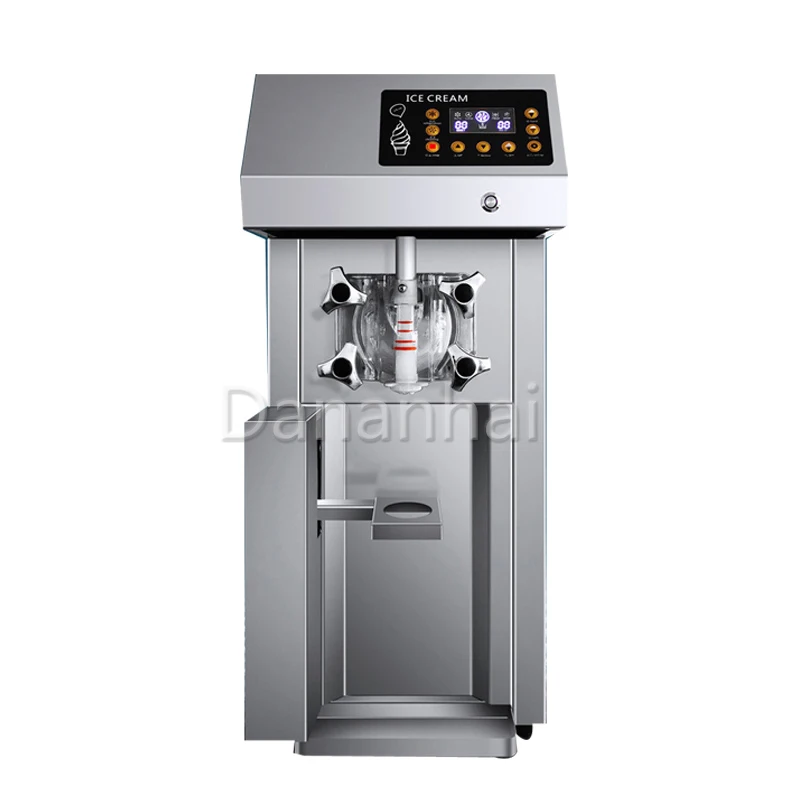 

Including Tariffs Fully Automatic Desktop Three Flavored Ice Cream Machine, New Soft Ice Cream Restaurant, Food Store, Hotel