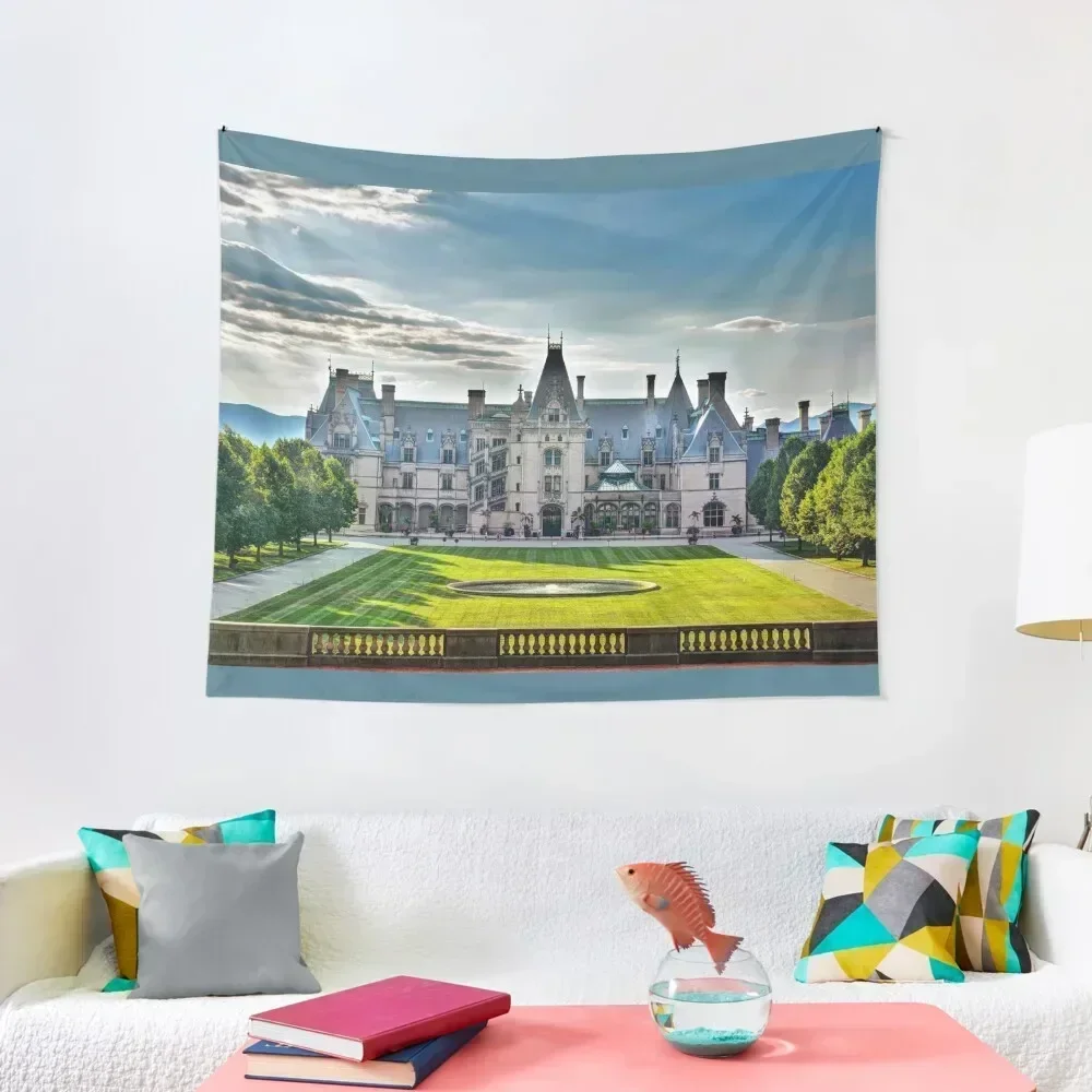 

The Biltmore House Tapestry Decoration For Home For Bedroom Room Decorations Aesthetic Room Decors Tapestry