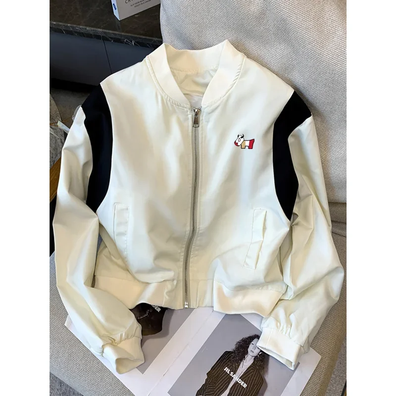 Spring Golf jacket for Women 2025, new authentic golf jacket, casual top fashion short coat, women's golf clothing