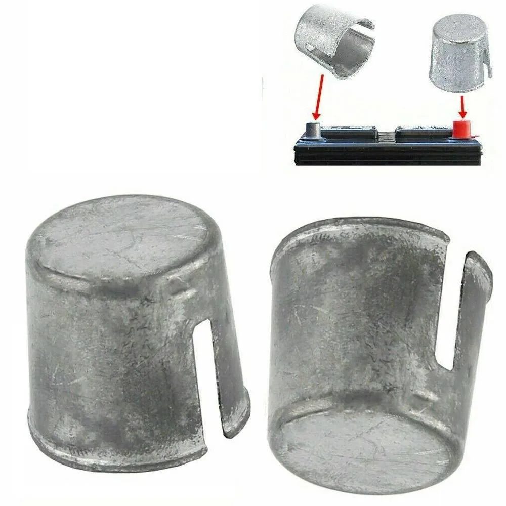 

2Pcs Car Batteries Terminal Converters Post Repair Shims Repair Worn Post Loose Terminal Posts Auto Repair Tools Accessories