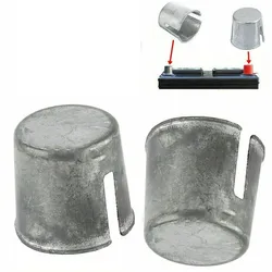 2Pcs Car Batteries Terminal Converters Post Repair Shims Repair Worn Post Loose Terminal Posts Auto Repair Tools Accessories